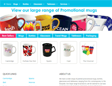 Tablet Screenshot of catalogue.mugsgalore.com